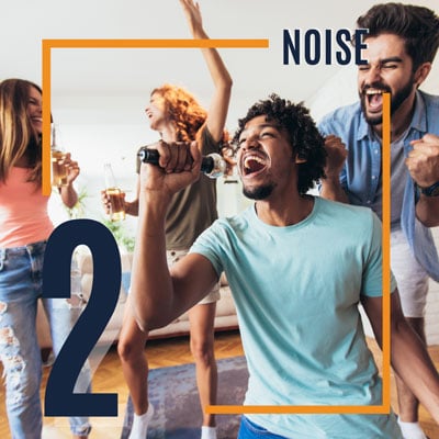 short term rental house rules - noise